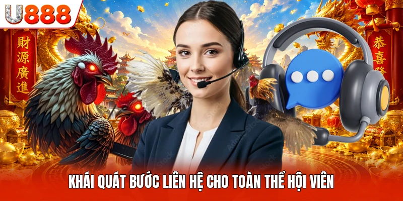Khái quát bước liên hệ cho toàn thể hội viên
